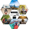 thumbnail image 4 of Tignapoo Portable Foldable Solar Charger Panel with USB & DC Output, High-Efficiency Mono-Crystalline Silicon, 40W, Compact & Lightweight for Outdoor Adventures, 4 of 7