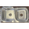thumbnail image 1 of Évier de Cuisine à Double Bol de Série Spéciale avec Forme Excentrique, 1 of 1