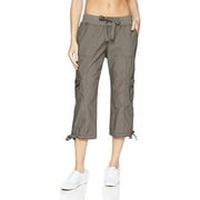 Calvin Klein Poplin Capri Cargo Pants Quail M