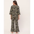 thumbnail image 4 of Moomaya Sleepwear, Printed Night Suit For Women, Cotton Kurta Pajama Set Pjs Loungewear, 4 of 9