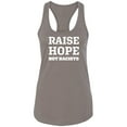 thumbnail image 1 of Raise Hope Not Racists Racerback Tank, 1 of 2