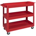 thumbnail image 1 of DURHAND Chariot à Outils Roulant à 3 Niveaux, Chariot Utilitaire Capacité de 330 Lb, Rouge, 1 of 10