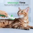 thumbnail image 5 of Jewyow Pet Deshedding Brush for Dogs & Cats - Gentle Shedding Tool & Cleaning Comb for Short/Long Hair Pets,Green, 5 of 7