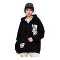 thumbnail image 1 of Cárdigan Suelto Con Capucha Sudadera Con Cremallera, 1 of 8