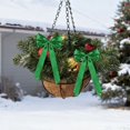 thumbnail image 4 of Clearance Under $1 Satin Bow Ornament, Pre Tied Decorative Bow for Tree and Wreath, 4 of 4