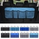 thumbnail image 2 of Riwesomey Bolsa de almacenamiento para asiento trasero de coche, redes colgantes múltiples, bolsa de bolsillo para maletero, organizador, almacenamiento Ventana automotriz Verbessertes Dunkelblau Riwesomey CZ9208-08, 2 of 6