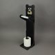 thumbnail image 4 of J.D. Yeatts Whimsical Portarrollos de papel higiénico de madera con oso negro pintado a mano con almacenamiento adicional J.D. Yeatts 72055, 4 of 4