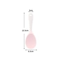 thumbnail image 4 of Silicone Kitchen Utensils, Flexible Kitchen Cooking Baking Mixing Tools, Withstand High Temperature, Dishwasher Safe, Slotted Spatula/Solid Spatula Spoon, 1Pc, Easy to Use & Clean(Pink,12X3"), 4 of 5
