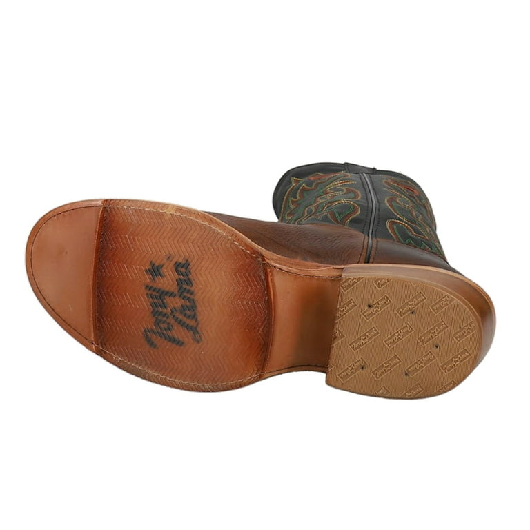 Tony Lama Mens Rutledge Buckaroo Round Toe Cowboy Tall Boots