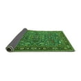 thumbnail image 2 of Ahgly Company Indoor Rectangle Oriental Green Traditional Area Rugs, 2' x 3', 2 of 4