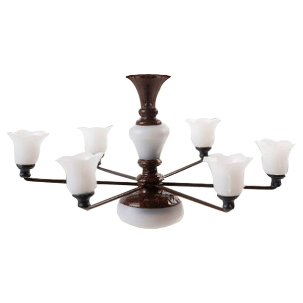 Modern Plastic Mini Chandelier Celing Lamp Model Micro Landscape Building Sand Table Doll House Living Room Diy Scene Decor Accessories Bronze Warm Light Com Modern Plastic Mini Chandelier Celing, How To Make Bubbles Chandelier In Minecraft Bedrock