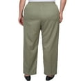 thumbnail image 2 of Alfred Dunner Womens Plus-Size Classic Fit Pull On Short Length Pant, 2 of 6