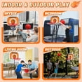 thumbnail image 4 of Desktop Basketball Game for Kids with 2 Mini Basketball,Fun Desktop Gift Basketball Toys, Mini Hoop Basketball Gift Desk Games Home Office for 4 5 6 7 8 9 10 11 12+ Year Old Boys（With Clip）, 4 of 8