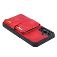 thumbnail image 4 of 1 pieza de color rojo adecuado para Samsung A14 5G Funda de cuero Funda de inserción Samsung A14 5G Funda para tarjeta A14 5G Funda protectora para teléfono oso de fresa Electrónica, 4 of 5