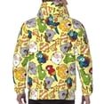 thumbnail image 7 of Daiia Animals for Men's Fashion Hoodies & Sweatshirts with Kangaroo Pocket Hooded Sweatshirt Breathable & Moisture Wicking-Small, 7 of 7