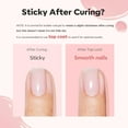 thumbnail image 6 of modelones Builder Nail Gel, 8-in-One Barely Pink Builder, Sheer Pink Rubber Base Gel Polish, LED Lamp Cured Color Base Hardener Strengthener Apex Building Extension for Girls DIY Salon Home, 6 of 8