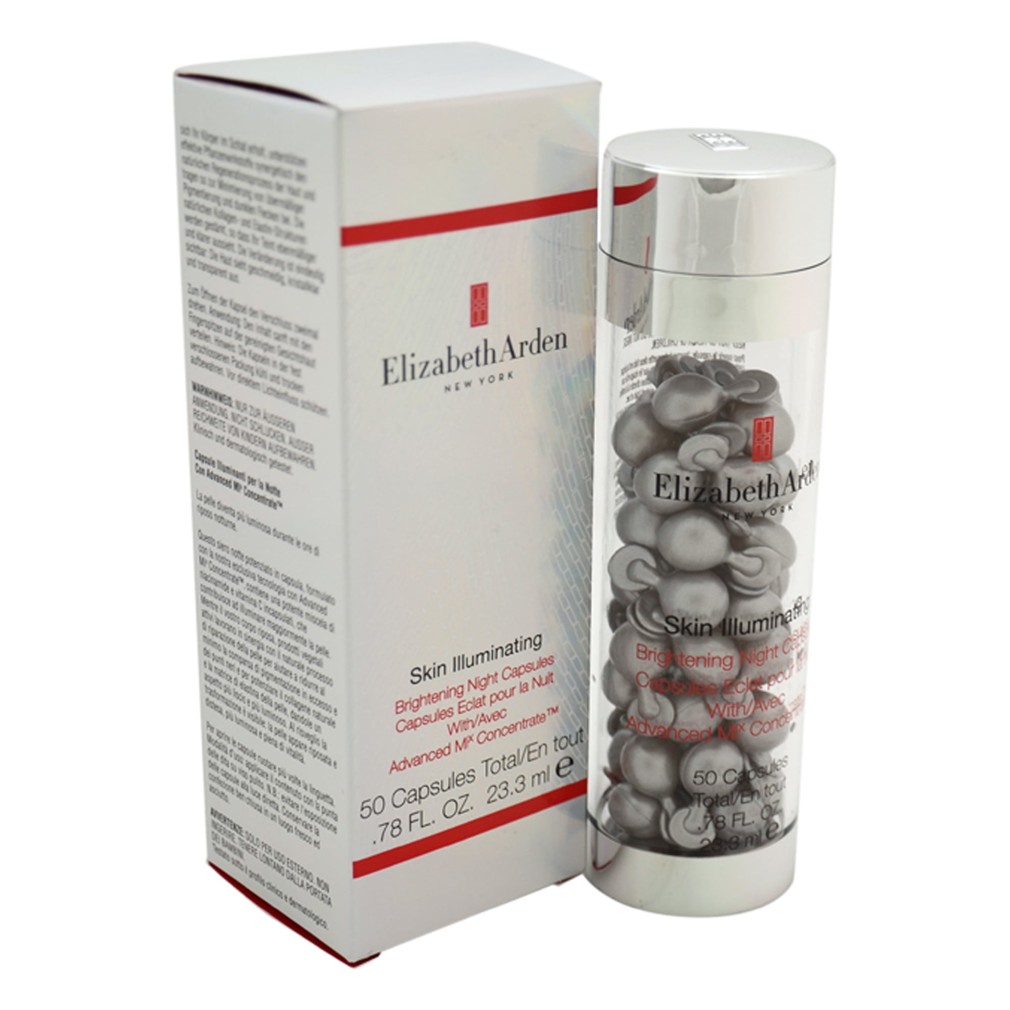 Skin Illuminating Brightening Night Capsules by Elizabeth Arden for Women 50 Count Capsules