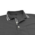 thumbnail image 4 of FYDUU Mens Classic Golf Shirt Men's Slim Fit Shirt Casual Long Sleeve Button Down Collar Tops Fall Winter Comfortable Stylish Golf Shirts Daily Work Shirts, 4 of 7