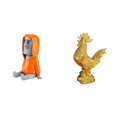 thumbnail image 1 of Estatua de la Isla de Pascua,Estatua de la Isla de Pascua,cabeza de moai,decoración,Escultura de pollo,Escultura de pollo,decoración del hogar,figura de gallo,Figura decorativa de, 1 of 8