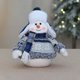 thumbnail image 1 of Adornos navideños, regalos navideños, muñeco de nieve decorativo navideño, adorno de escritorio para escaparates, pequeños regalos y decoraciones para festivales., 1 of 6