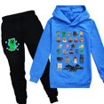 thumbnail image 1 of Minecraft Ensemble de Survêtement Jeu pour Enfants Sweat à Capuche Pantalon Tenue, 1 of 2