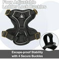 thumbnail image 3 of Cat Harness and Leash, Reflective Cat Harness Escape Proof for Walking, Adjustable Kitten Harness and Leash Set, 17 Buckles Easy Control Breathable Cat Vest Harness for All Types of Cats, 3 of 8