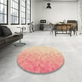 thumbnail image 3 of Ahgly Company Indoor Rectangle Patterned Deep Peach Orange Area Rugs, 7' x 9', 3 of 6