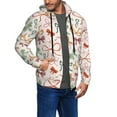 thumbnail image 2 of Naloa Colorful Bow Knots Men’s Hoodies, Zip up Hoodie, Sweatshirts,Hoodies for Men Sizes S-3XL-Medium, 2 of 5