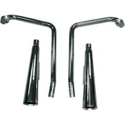 Mac 2-Into-2 Megaphone Complete System Chrome 002-0133