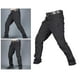 thumbnail image 5 of Pantalones de trabajo Baoblaze Pantalones tipo cargo tácticos para hombres 10 bolsillos Black_XXL, 5 of 8