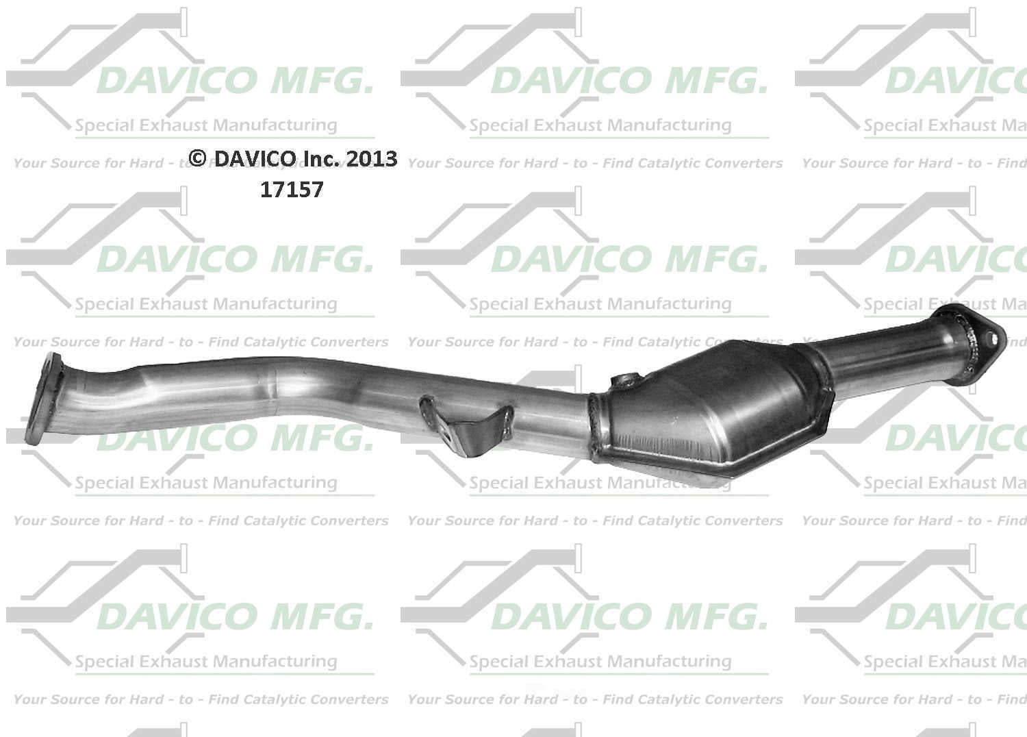 Davico Mfg 17157 Direct-Fit Catalytic Converter