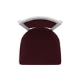 thumbnail image 3 of 870 Hadleigh 36" Swivel Bar Stool with Anodized Nickel Finish and Canter Bordeaux Seat and Back, 3 of 5
