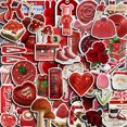 thumbnail image 3 of YSTIANN 120 Pcs Kawaii Stickers Set - Cute Scrapbook Decals for Journals, Tech Cases, DIY Crafts (5 Vibrant Themes) WJ85-2195, 3 of 6