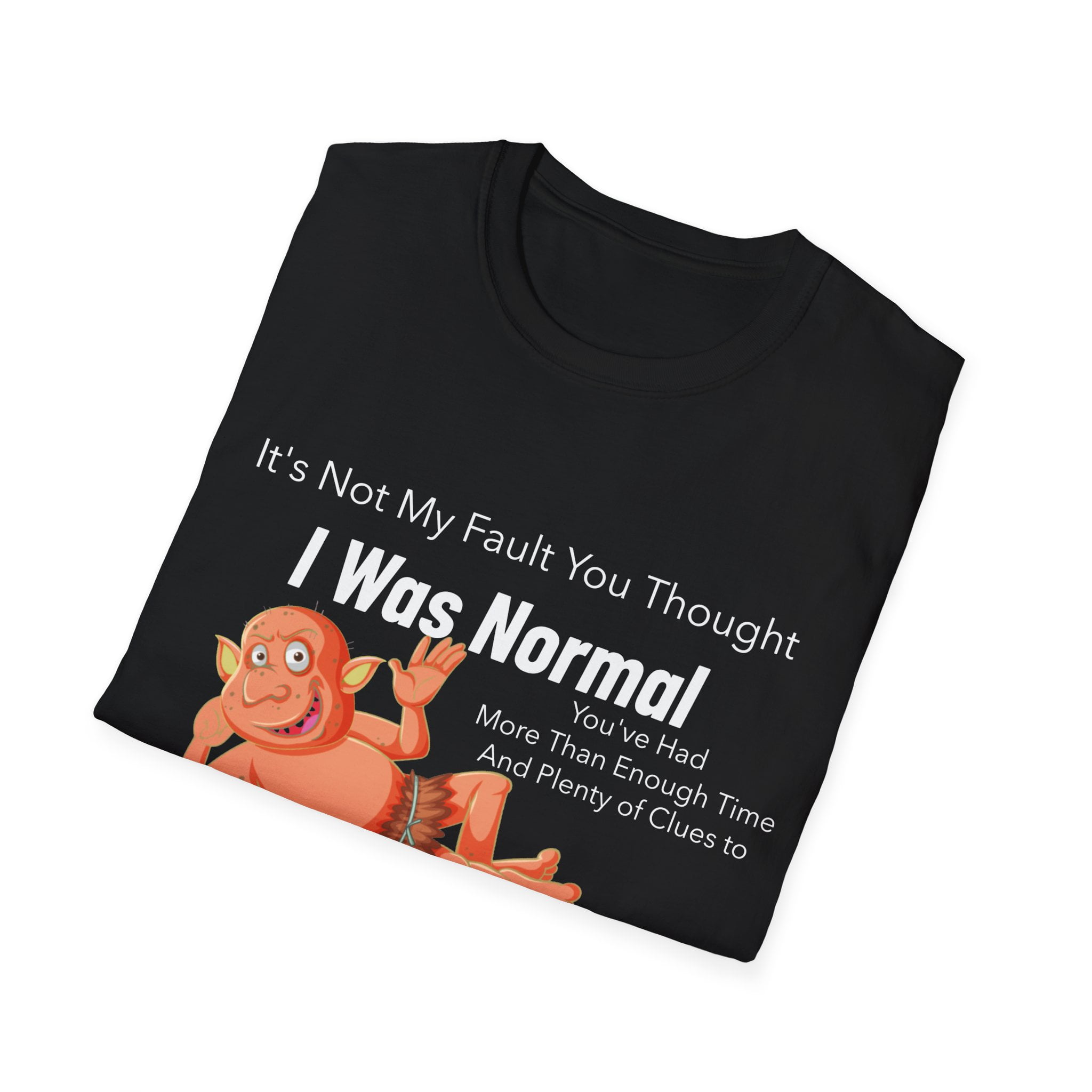 Funny Elf Lounging Normal Graphic Novelty T-Shirt