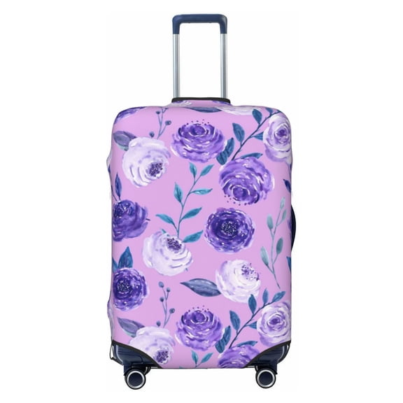 Picia Violet Luggage Protector Cover Thicken Suitcase Protector Cover Fit 18-32 Inch Luggage-