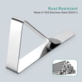 thumbnail image 2 of FOAUUH 12 Pack Tablecloth Clips - Heavy Duty Picnic Table Clips, Stainless Steel Table Cloth Cover Clamps, Table Cloth Holders Ideal for Restaurant Picnics Marquees Weddings Graduation Party, 2 of 6