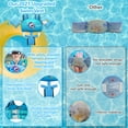 thumbnail image 6 of Chriffer Kids Swim Vest Jackets with Crotch Strap for 3-7 Years/33-55 lb Boys Girls, 6 of 8