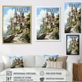 thumbnail image 4 of Designart "Majestic Guardians of Fortresses V" Cityscapes Wall Decor, 4 of 5