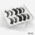thumbnail image 1 of SEXYSHEEP, 5 pares de pestañas de visón 3D, pestañas postizas naturales/gruesas, pestañas largas, maquillaje tenue, herramientas de extensión de belleza Deng Xun unisex, 1 of 2