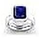 thumbnail image 2 of Blue Sapphire Adjustable Ring Silver Plated 4.25 Ratti Unheated And Untreated Neelam Natural Ceylon Gemstone For Men And Women-B0C37J, 2 of 7