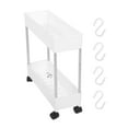 thumbnail image 1 of Weiweiguan 1pc Kitchen Trolley Rack Floor-type Trolley Stand Multi-layer Trolley Rack, 1 of 7