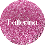 Glitter Heart Co. Glitter - High Quality Polyester Glitter - Ballerina - Metallic Pink Fine - 2 oz Bag