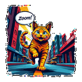 thumbnail image 4 of Trendy Cat Stickers Stickers, Waterproof Cat Stickers Sticker for Water Bottle Laptop Phone Cases Planner Skateboard Luggage Helmet Party Favor Decor, Ideal for Adults Teens Teacher Rewards, 4 of 9