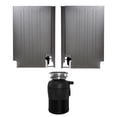 thumbnail image 6 of Equator 24 in Dishwasher 15 place QUIET 110V E-Star +3/4 HP Air Switch Garbage Disposer - Stainless Steel, 6 of 15