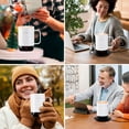 thumbnail image 3 of Vsitoo S3 Pro 16oz Smart Heated Coffee Mug, Auto-Sensing AI, 120-150°F, Hands-Free, White, 3 of 9