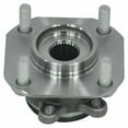thumbnail image 4 of Supagat Wheel Hub and Bearing Assembly Right Passenger Left Driver Front Side Polished Protected with ABS Sensor 4 Lugs for Nissan for Sentra 2.0L 2007-2012 40.7-Flange Offset 29pc, 4 of 9