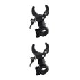 thumbnail image 4 of Wosthever 360 Degrees Rotating Adjustable Flashlight Holder Road Bikes Clamp Clip Accessories Bike Mountain Mount Cycling Headlamp Riding 12x6cm 2Conjunto, 4 of 6