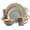Light Blue, variant on Elama Slate 16 Piece Stoneware Dinnerware Set in Blue with Brown Rim, Service for 4