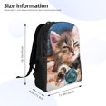 thumbnail image 4 of Easygdp Playful Cat Mochila Versátil y Elegante: Comodidad, Almacenaje y Durabilidad para la Universidad, Trabajo, Viajes y Uso Diario, 4 of 7