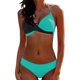 thumbnail image 1 of Moda mujer sexy traje de baño patchwork bikini split traje de baño Fridja  nalpqowj51873, 1 of 6